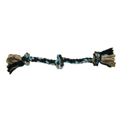 Mammoth, Flossy Chews, 3-Knot Color Rope Tug