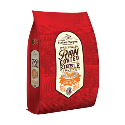 Stella & Chewy's, Dog Raw Coated Kibble, Grass-Fed Beef