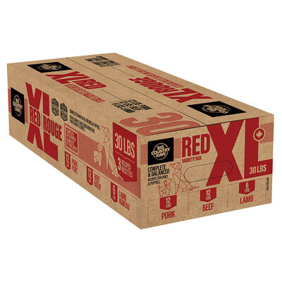 Big Country Raw - XL Red - Variety Box - 30lb