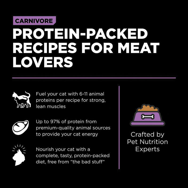 GO! SOLUTIONS CARNIVORE Grain Free Chicken, Turkey + Duck Recipe for cats image number null
