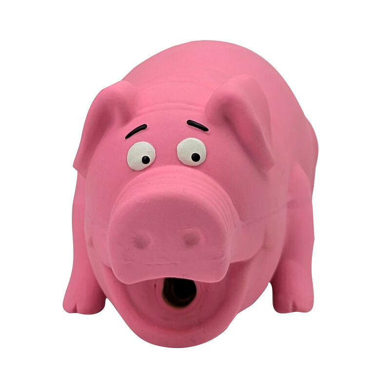 Zoom Pets Percival the Pig Latex Dog Chew Toy image number null