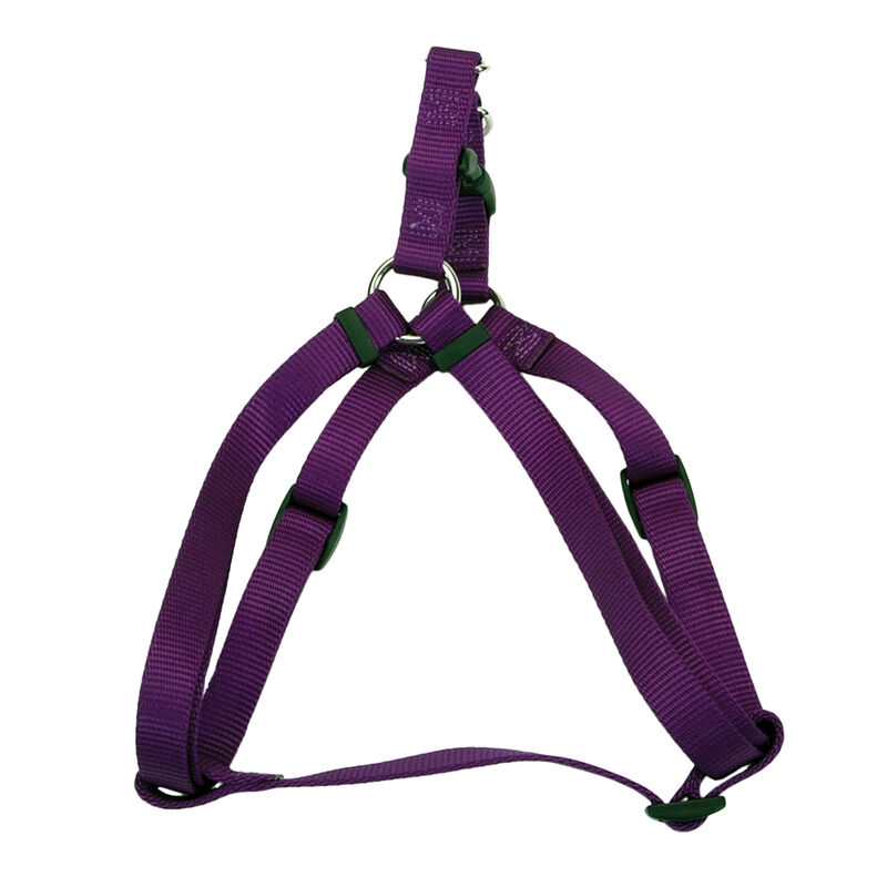 Adjustable Dog Harness, Purple, Small - 5/8" x 16-24 image number null