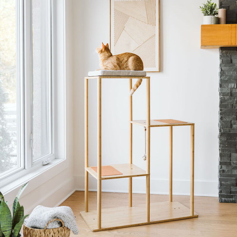 BeOneBreed Modukatt Bamboo Cat Tree image number null