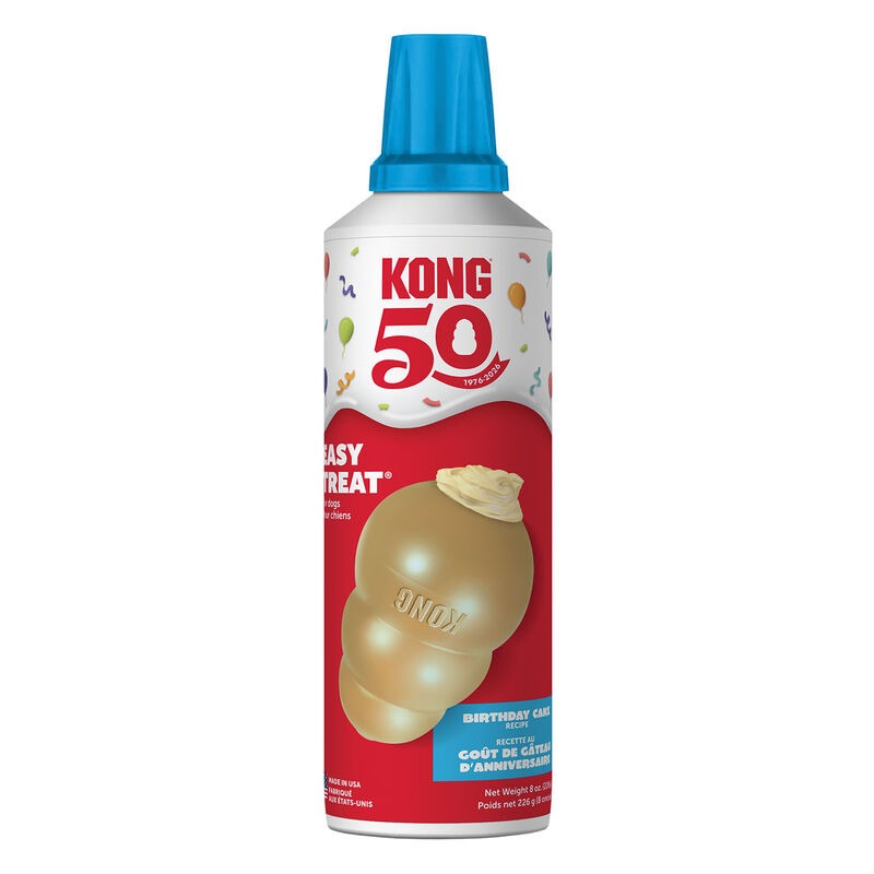 KONG Easy Treat Birthday Cake Recipe Dog Treat - 226 g image number null