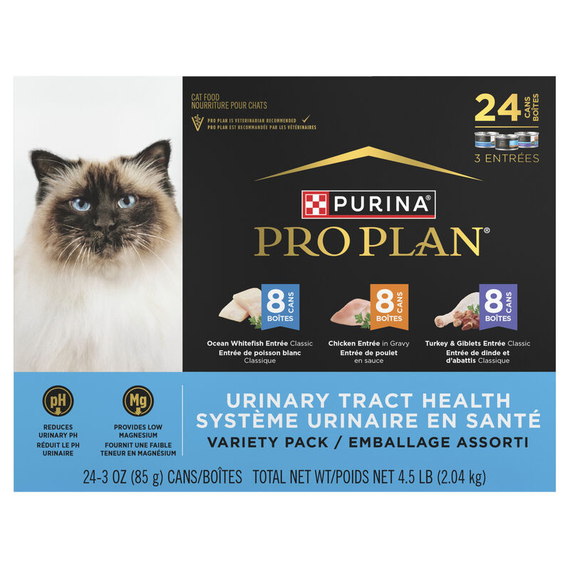 Pro Plan, Urinary Tract Health Variety Pack - Wet Cat Food image number null
