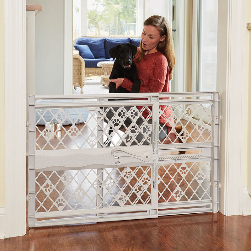 North States, Mypet Paws Portable Petgate - Grey image number null