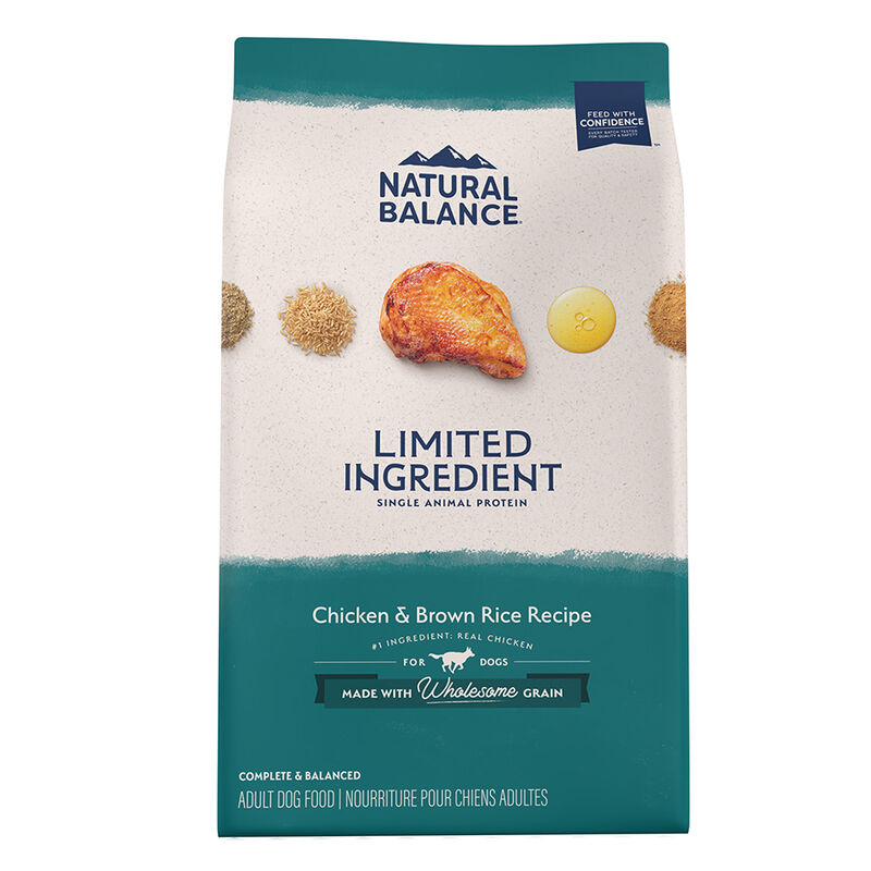 Natural Balance, Adult LID - Chicken & Brown Rice - 10.8 kg image number null
