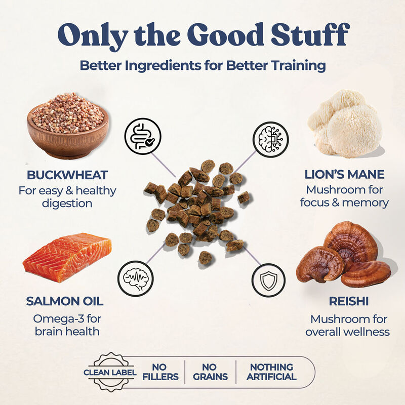 Healthybud, Chicken Mini Training Treats with Superfoods image number null