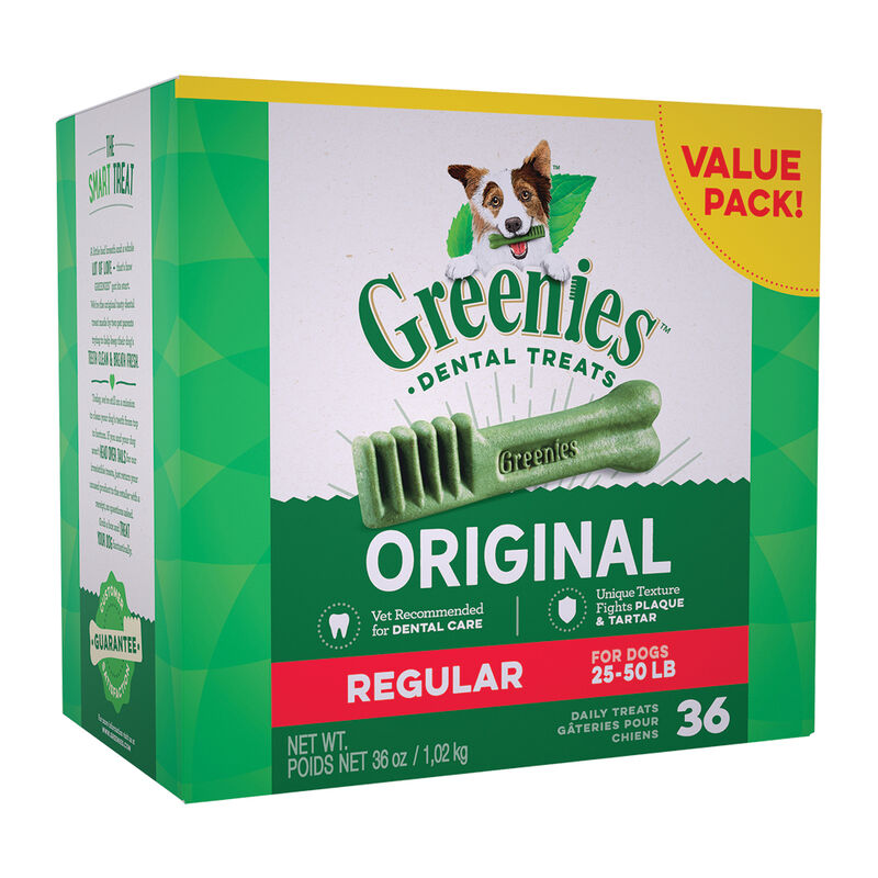 Greenies, Treat Tub - Regular - 1020 g - Dog Treat image number null