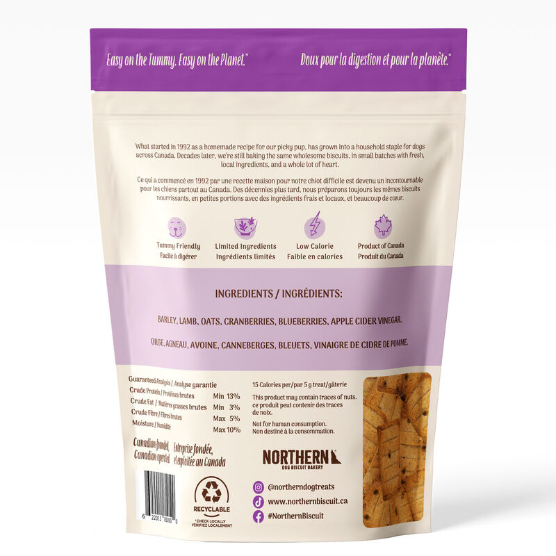 Northern Biscuit, Wheat Free Lamb Berry - 1.36 kg - Dog Biscuit image number null
