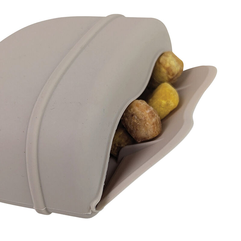 BeOneBreed, Silicone Clip Treat Pouch - Beige image number null
