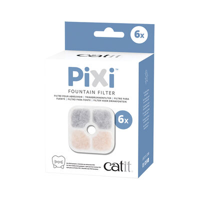 Catit, PIXI Fountain Filter - 6 pk