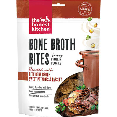 The Honest Kitchen, Bone Broth Bites, Beef - Dog Treat