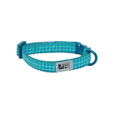 RC Pets, Kitty Breakaway Collar - Green Gingham - Cat Collar