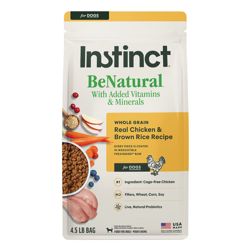 Instinct, Be Natural Dry Dog Chicken & Brown Rice - 2.04 kg - Dry Dog Food image number null