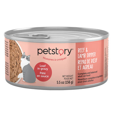 Loaf in Gravy - Beef & Lamb - Wet Cat Food