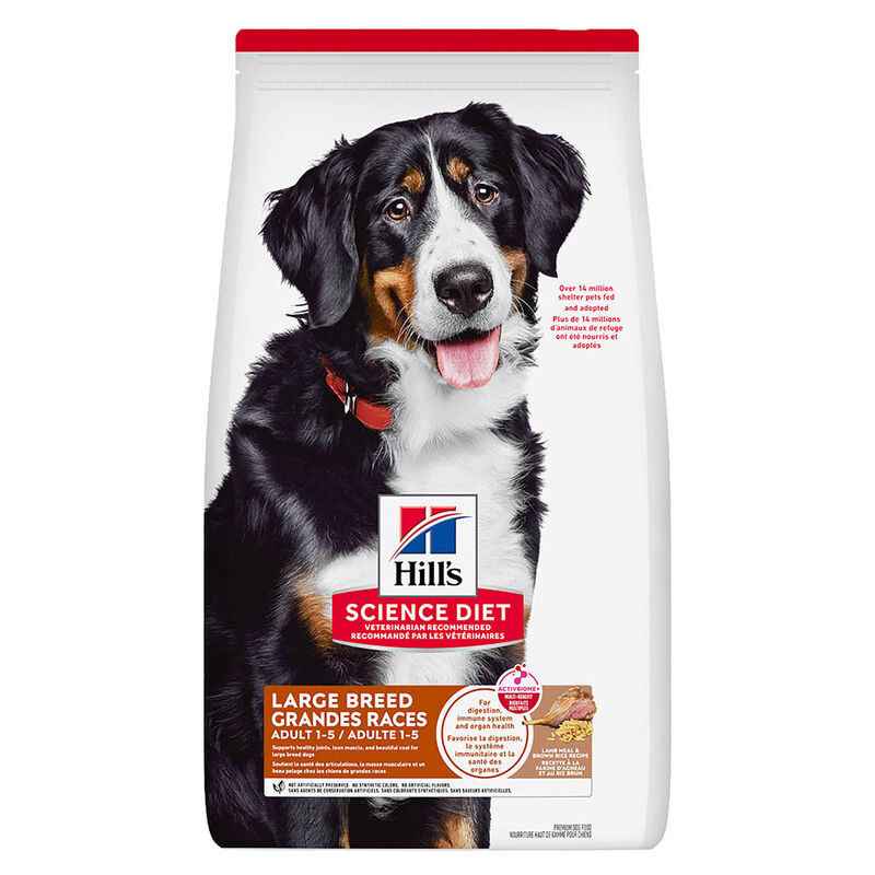 Science Diet, Adult Dog Large Breed Lamb & Brown Rice image number null