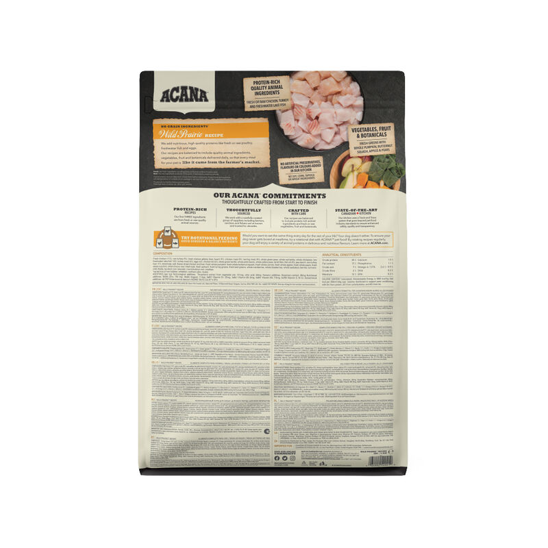 Acana, Adult Wild Prairie - Dry Dog Food image number null