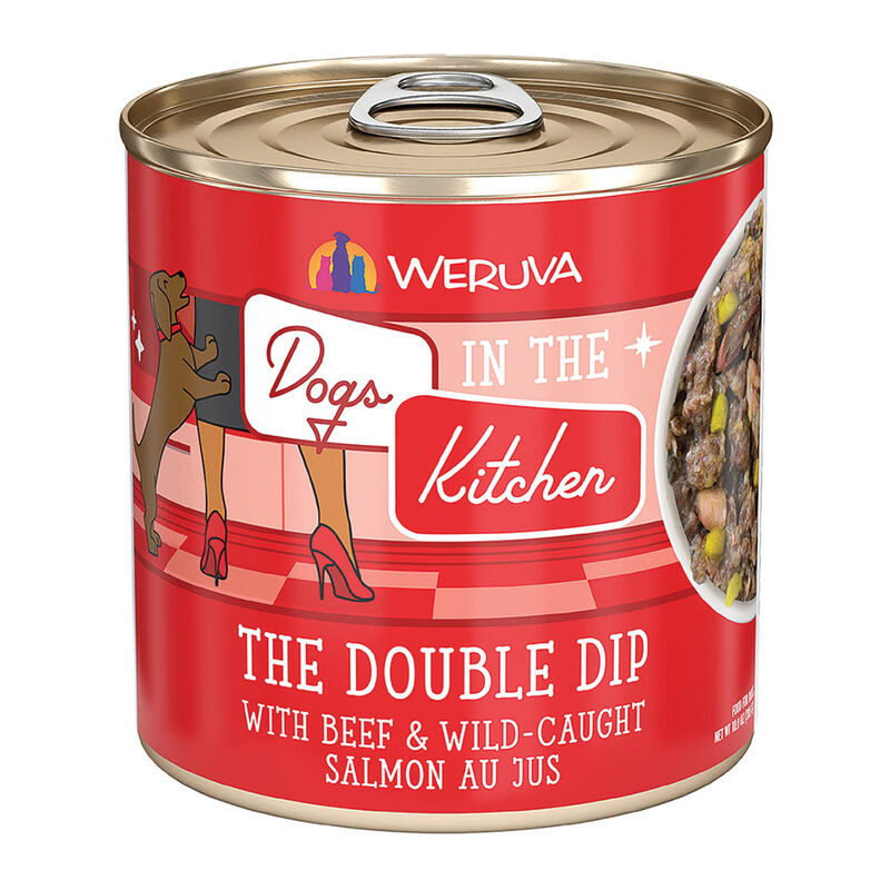 Weruva, Can, Adult - Double Dip - 285 g - Minced - Wet Dog Food image number null