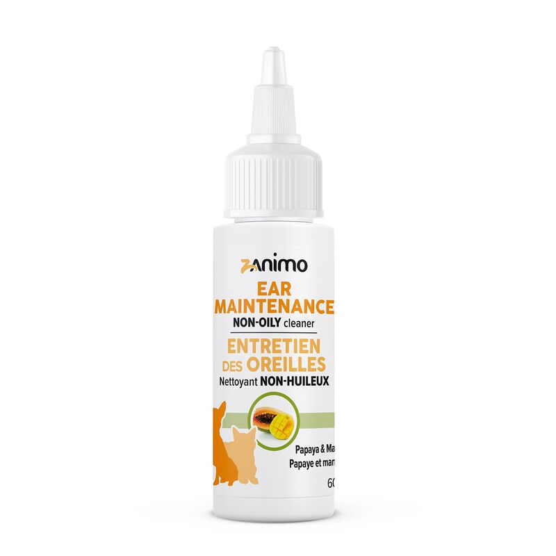 Zanimo, Ear Maintenance Oils Cleaner, Almond & Hemp Oil, Lavender Flower - Pet Ear Care image number null