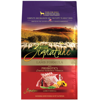 Zignature, Limited Ingredient - Grain Free - Lamb