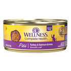 Wellness, Canned Cat Food, Complete Health, Turkey & Salmon - Wet Cat Food image number null
