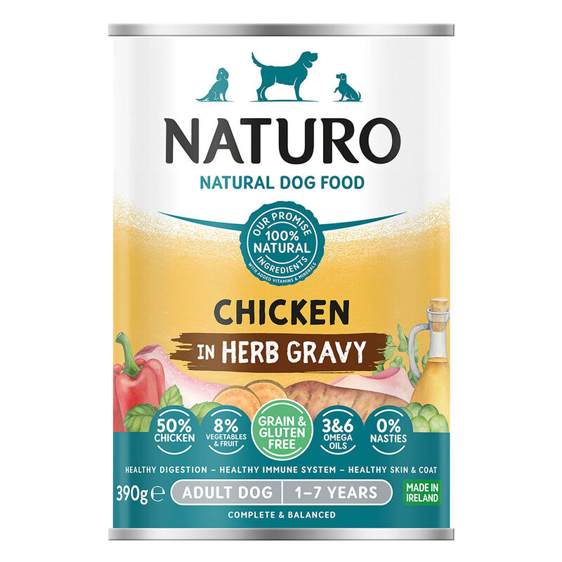 Naturo, Can, Adult - Chicken w/ Gravy - 390 g image number null