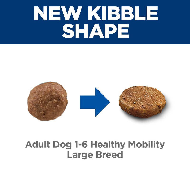 Science Diet, Adult Healthy Mobility Large Breed - Chicken Meal, Rice & Barley Recipe - Dry Dog Food image number null