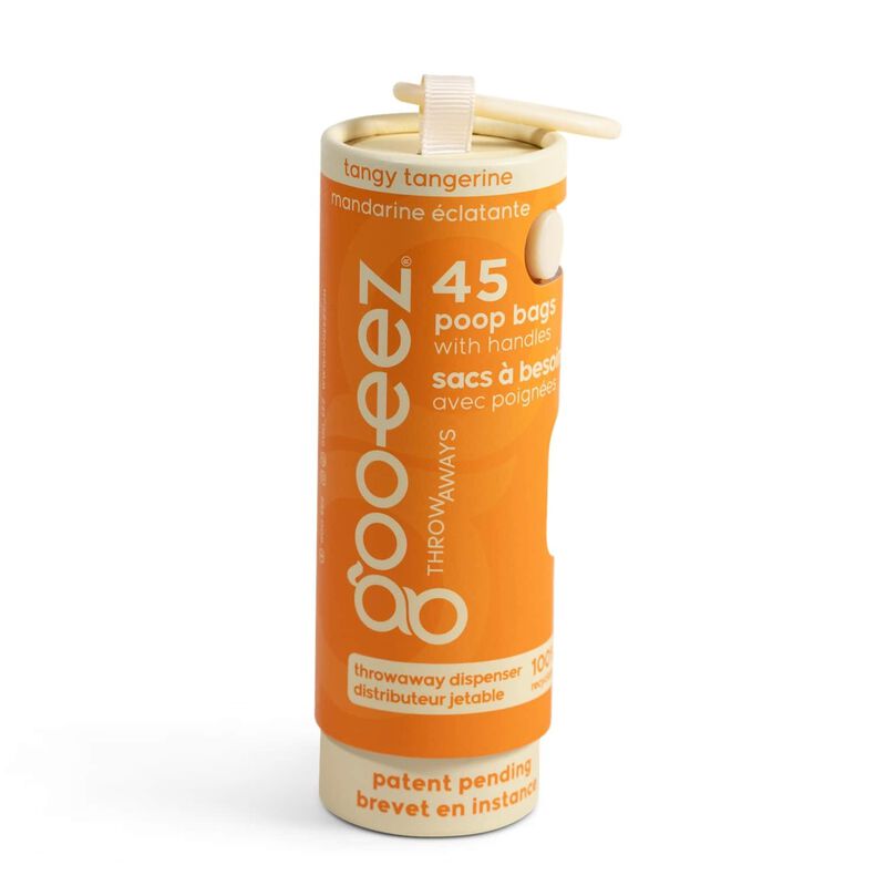 Goo-eez Eco-friendly Waste Bags with Disposable Compact Dispenser - 45 ct image number null