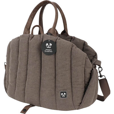 Peppy Buddies, Dog Carrier Bag/Bed - Coffee