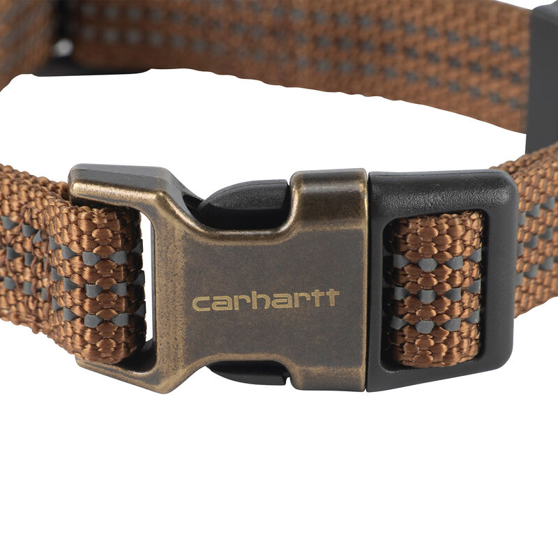 Carhartt Nylon Webbing Dog Collar - Light Brown image number null