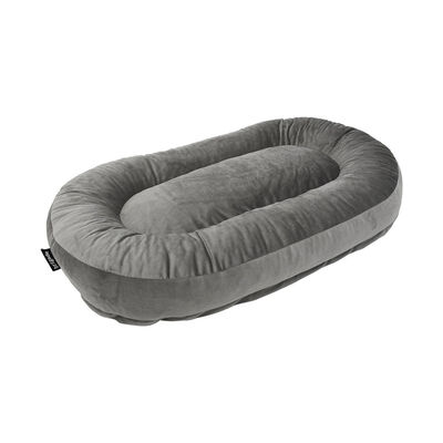 Brigade, Puffy Bed - Grey Velvet