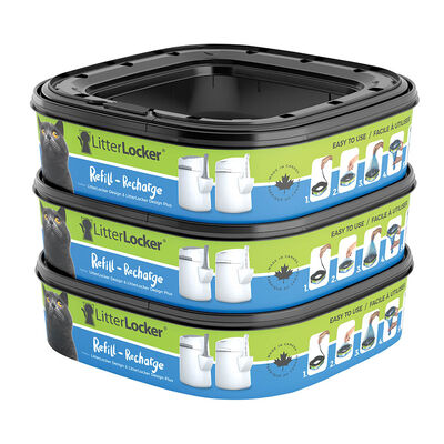 LitterLocker, Design Plus Refill, Pack Of 3 (Up To 2 Months)