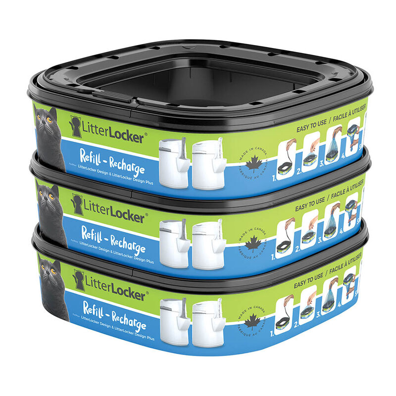 LitterLocker, Design Plus Refill, Pack Of 3 (Up To 2 Months) image number null