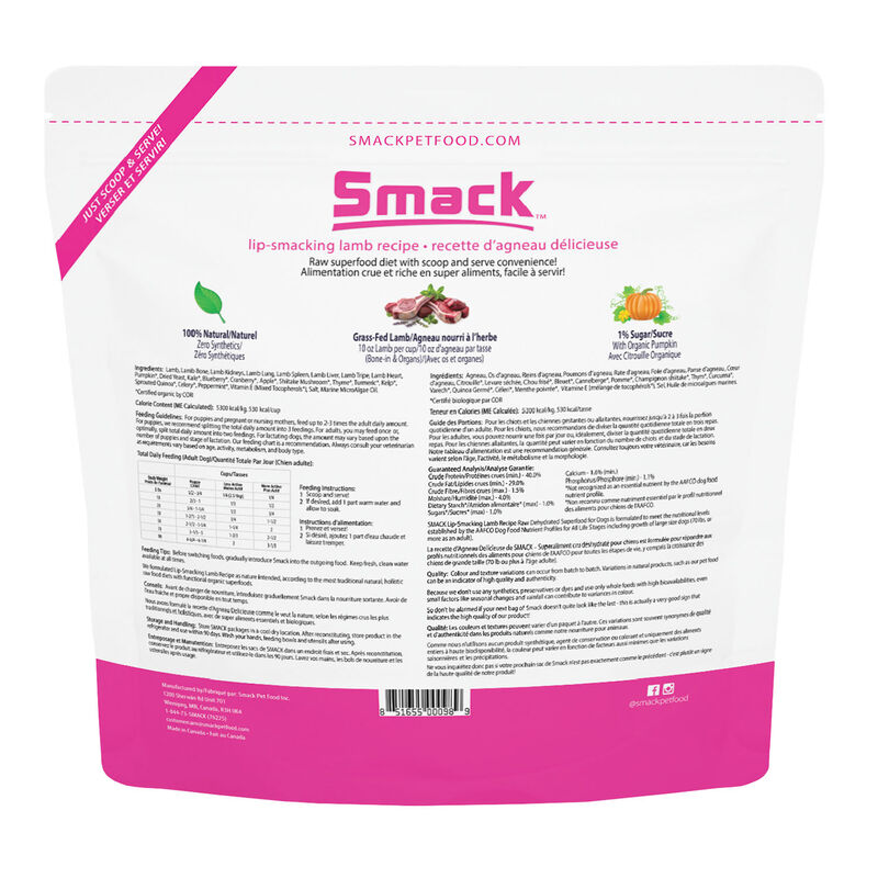 Smack, Lip-Smacking Lamb Recipe - Dog Food image number null