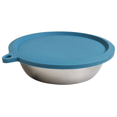Brigade, Stainless Steel Bowl with Silicone Lid