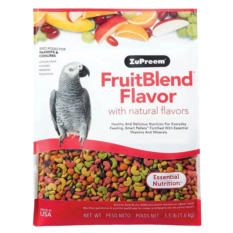 Zupreem, Fruitblend with Natural Fruit Flavours, Parrot & Conure image number null