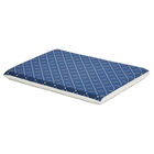 MidWest, Quiet Time Couture - Paxton Reversible Pad - Blue/Fleece image number null