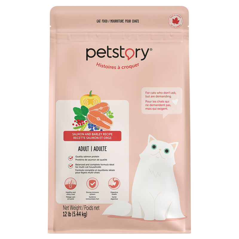 PetStory, Adult - Salmon & Barley Dry Food image number null