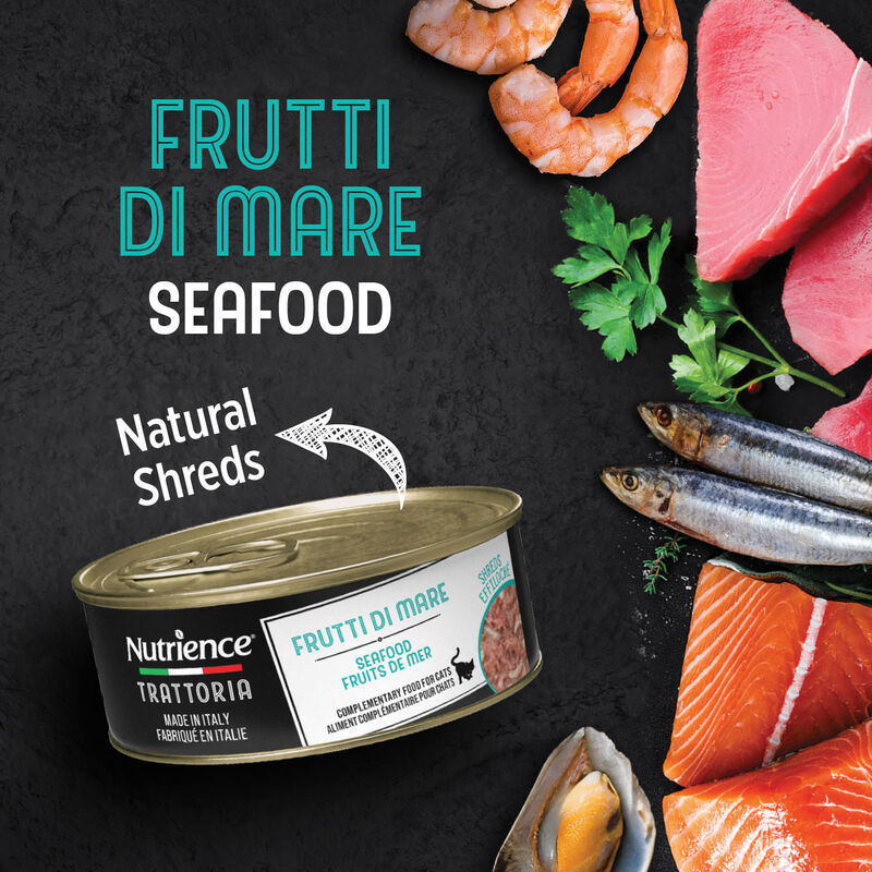 Nutrience, Feline - Trattoria Seafood Shreds - Wet Cat Food image number null
