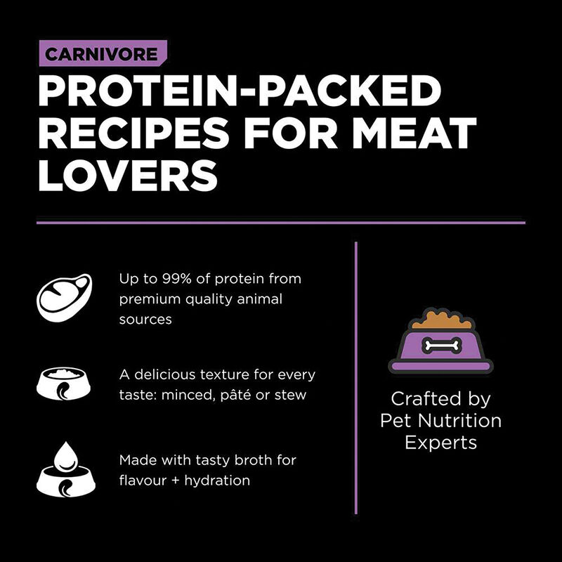 GO! SOLUTIONS, CARNIVORE Grain Free Chicken, Turkey + Duck P&acirc;t&eacute; for cats - Wet Cat Food image number null