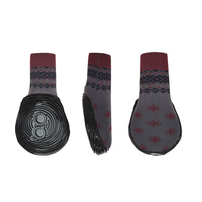 All-Season Dog Boots Winter Print, XS
