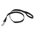 Single-Ply Dog Leash, Black, Small - 5/8" x 6' image number null