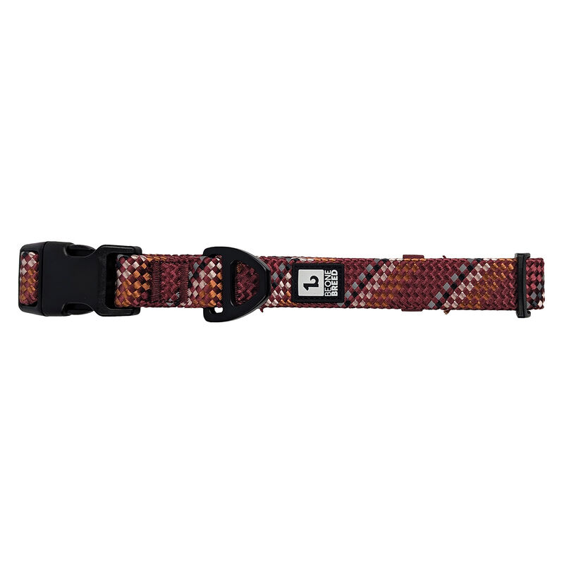 BeOneBreed, Paracord Collar - Burgundy image number null