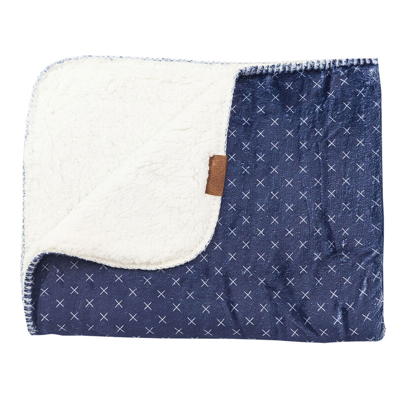 Ren&rsquo;s 50th Anniversary Printed Plush/Sherpa Blanket image number null