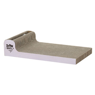 Zoom Pets, Corrugated Cat Scratcher w/Toy