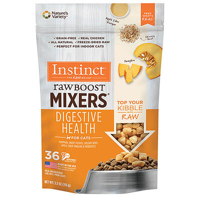 Instinct, Feline Adult - Raw Boost Mixers - Digestive Health - 156 g - Freeze Dried Cat Food