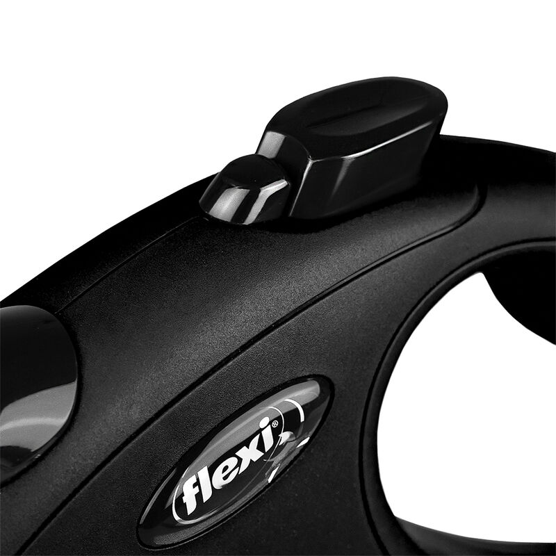 Flexi, Classic Tape Leash - Black - 5 m image number null