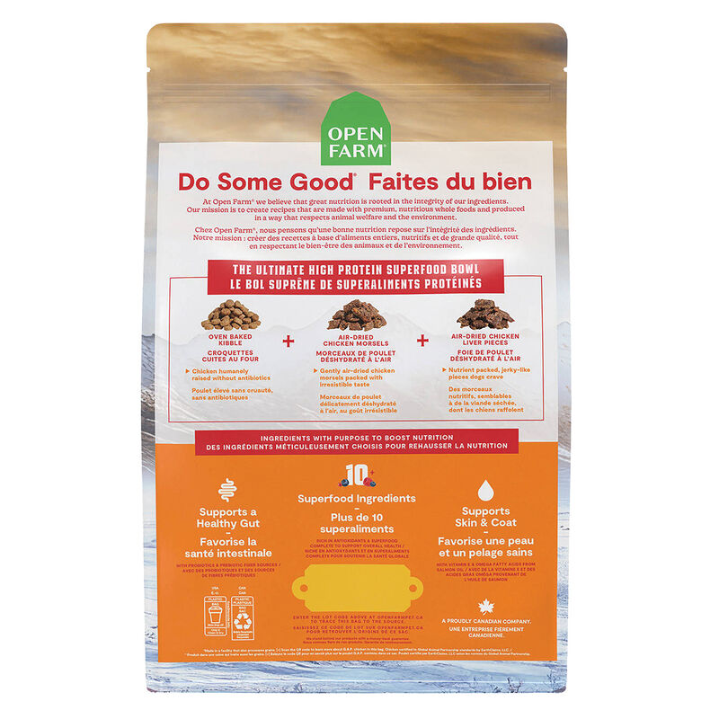 Open Farm, Epic Blend Grain Free Chicken & Superfood - Dry Dog Food image number null