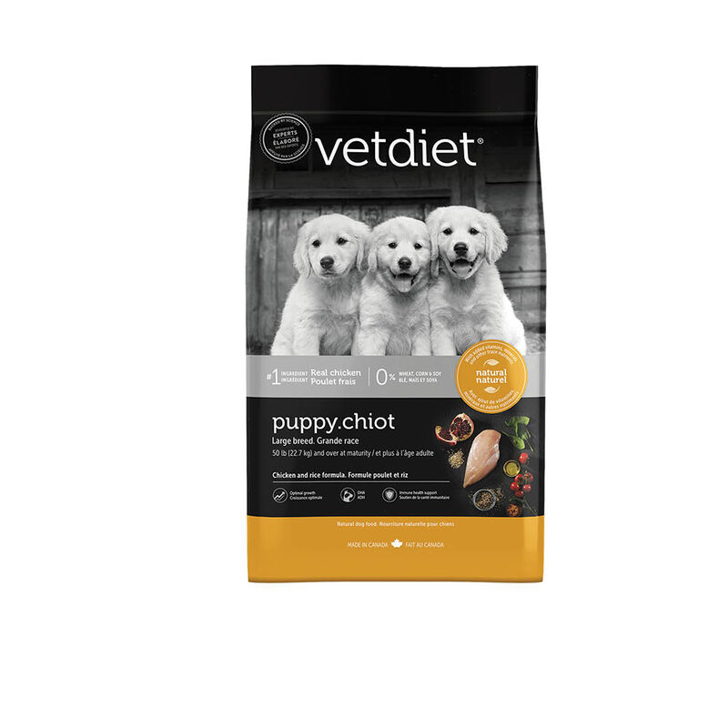 Vetdiet, Puppy LB - Chicken & Rice - Dry Dog Food image number null